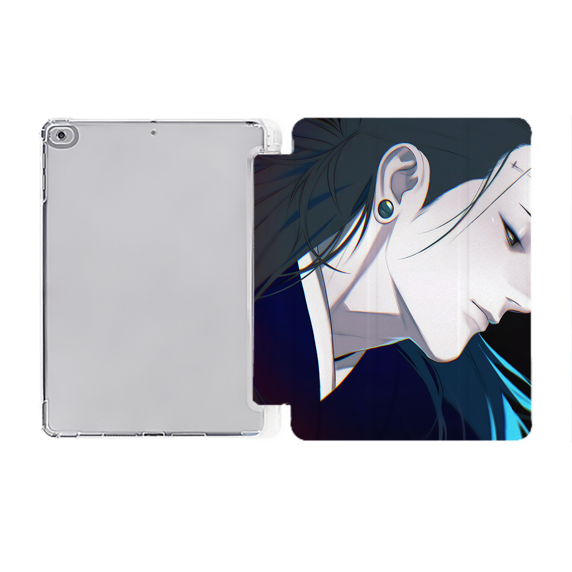 （画像用） SPY×FAMILY间谍家家酒 IPad ケース ペン収納付き 三つ折りスタンド PUレザー×シリコン 対応機種9.5/10.5/10.9インチ